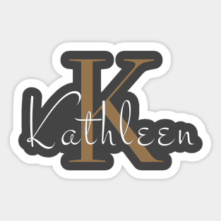 I am Kathleen Sticker